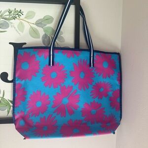 🅱️ NWOT Estée Lauder Vibrant Floral Tote Bag